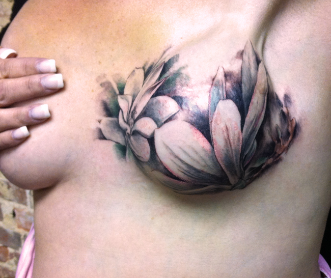 tattoo breast designs